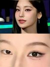 xiaohongshu kpop itzy yeji monolid eye makeup look….jpg