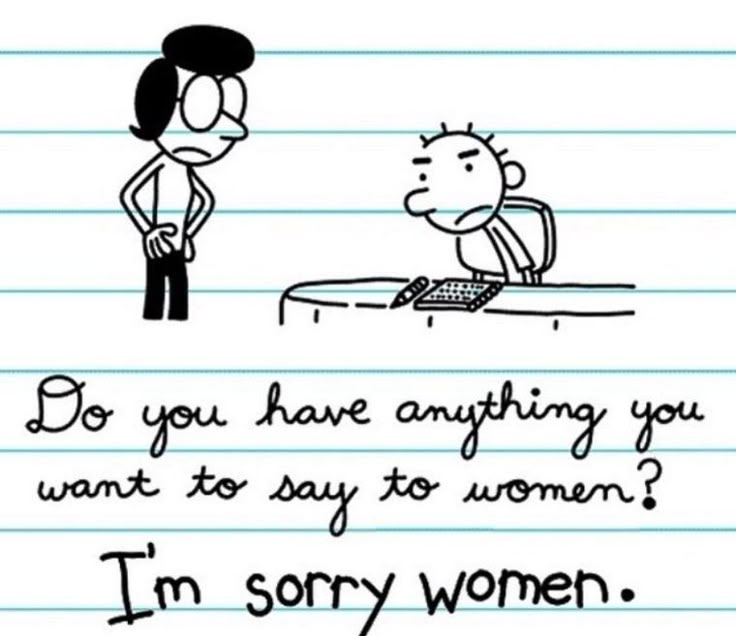 I'm sorry women.