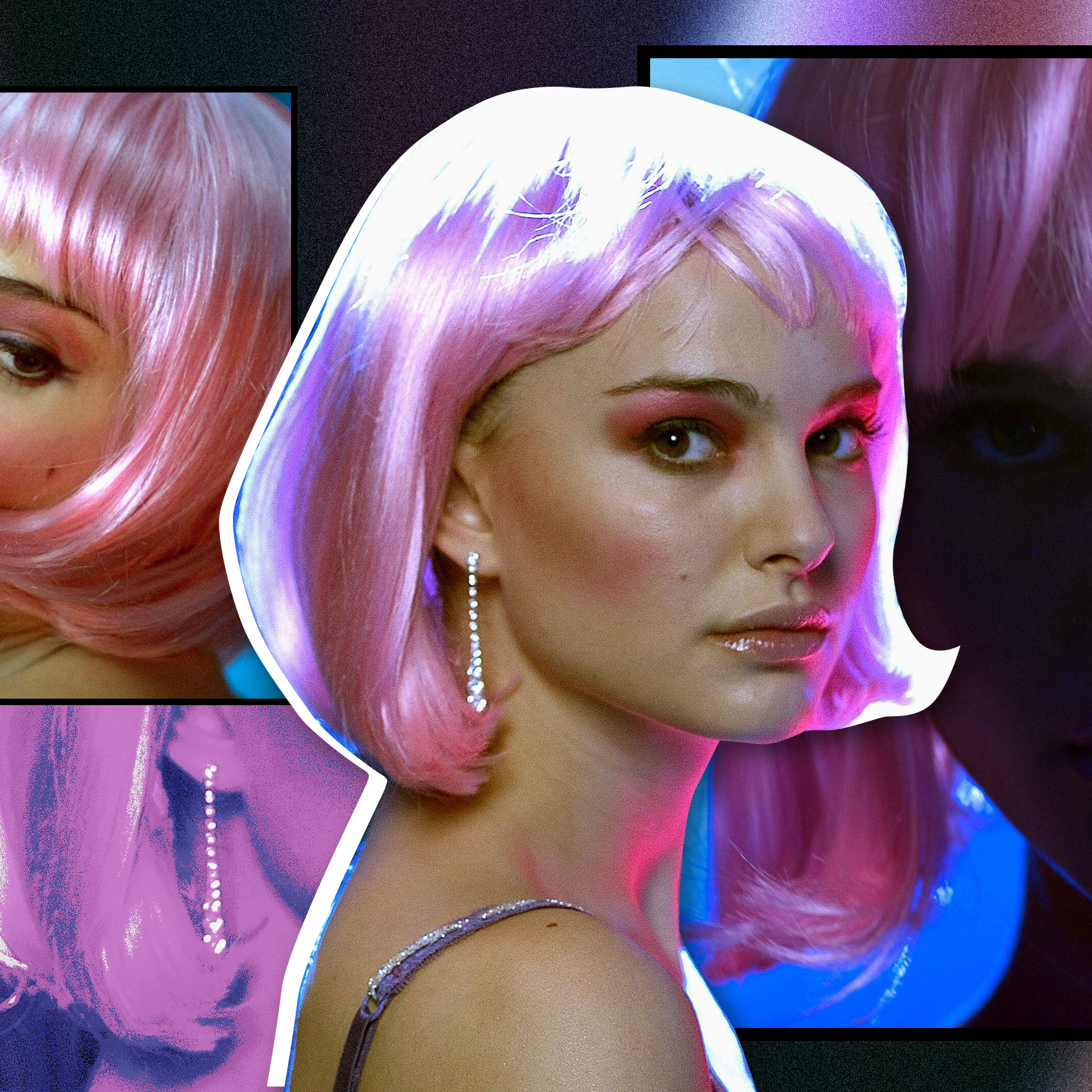The Story Behind Natalie Portman's Pink Wig in 'Closer' | Marie Claire