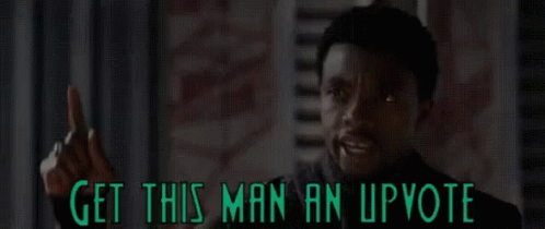 Tchalla Black Panther GIF - Tchalla Black Panther Get This Man An Upvote - Discover & Share GIFs