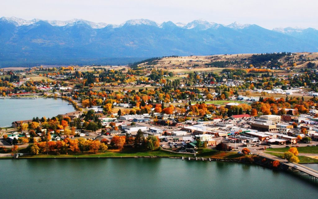 polson from the sky – Polson Chamber of Commerce