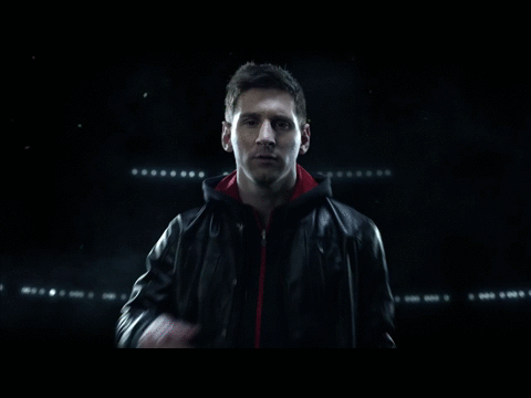 Messi shhh! - GIF - Imgur