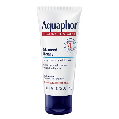 Aquaphor Healing Ointment Skin Protectant and Moisturizer for Dry and  Cracked Skin Unscented - 1.75oz