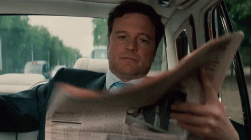 Reading Newspaper GIFs | Tenor