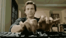 Jim Carrey Typing GIFs | Tenor
