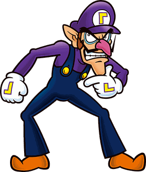 Waluigi_by_Shigehisa_Nakaue.png