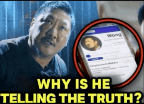 Why Is He Telling The Truth Meme - Why is he telling the truth - Discover &  Share GIFs