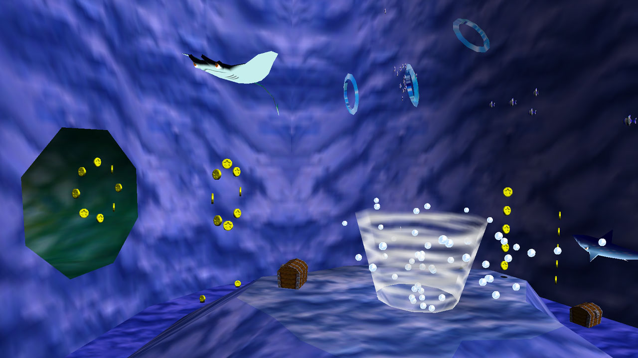 Dire, Dire Docks Stars - Super Mario 64 Walkthrough