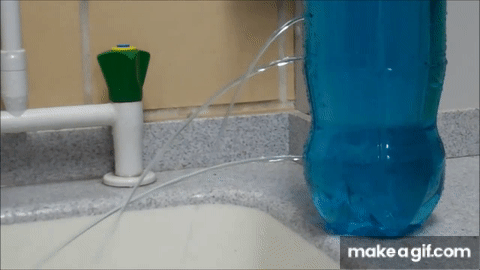 Leaky Bottle and Water Pressure on Make a GIF