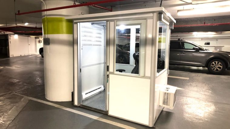 Customizable Parking Attendant Booth | Guardian Booth