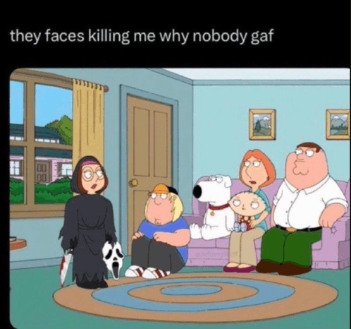 Nobody Gaf Family Guy Meme - Nobody gaf Family guy - Discover & Share GIFs