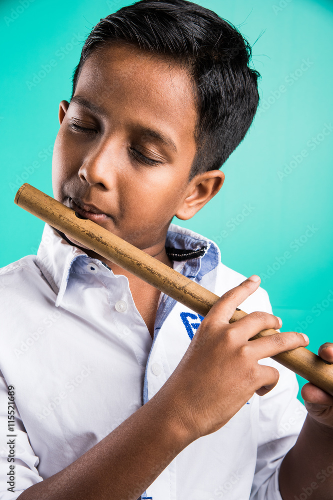 10 year old indian boy playing flute, indian boy and music, indian boy ...