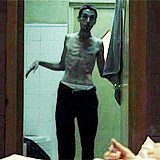 Christian Bale as Trevor Reznik in The Machinist (2004) –  @eccentricbillionaires-blog on Tumblr Christian Bale as Trevor Reznik in The Machinist (2004) –  @eccentricbillionaires-blog on Tumblr