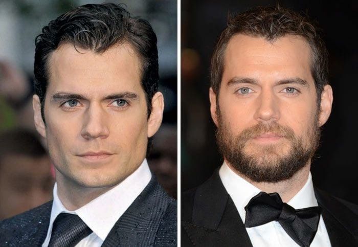 Image result for henry cavill before and after beard