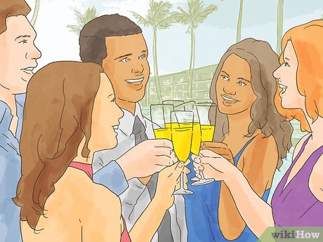 Step 1 Participate in social activities. Step 1 Participate in social activities.
